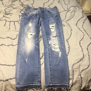 American Eagle ripped jeans